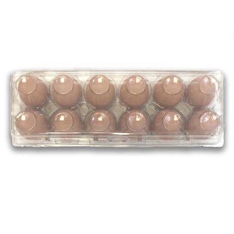 Plastic 12-Egg Jumbo Unlabeled Tr-Fold Egg Carton – EggCartons.Com