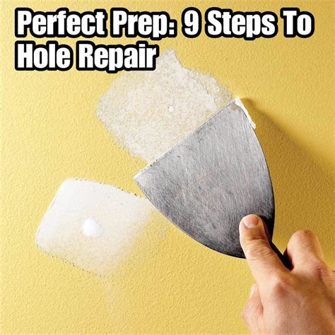 Wall Hole Repair: 9 Steps To Perfect Prep - Paint Amigo