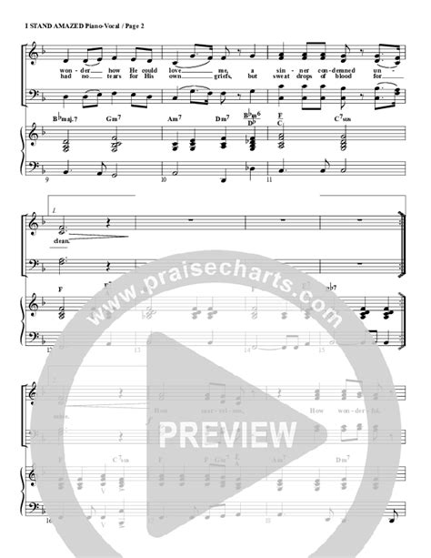 I Stand Amazed Sheet Music PDF (G3 Worship) - PraiseCharts