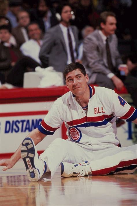 Bill Laimbeer, Detroit Pistons Editorial Stock Photo - Image of pistons ...