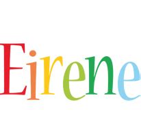 Eirene Logo | Name Logo Generator - Smoothie, Summer, Birthday, Kiddo, Colors Style