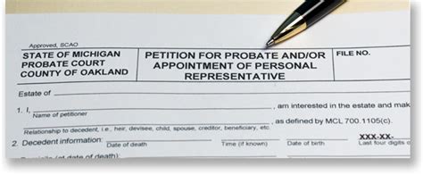 Michigan Probate Forms | PDF Copies & Descriptions