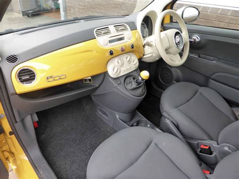 fiat 500 yellow - Google Search | Fiat 500, Fiat, Fiat cars