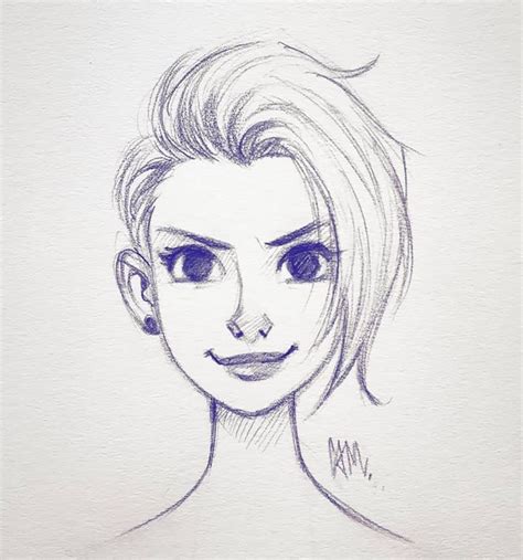 Beautiful Female Character Sketch Ideas - Beautiful Dawn Designs | Girl ...