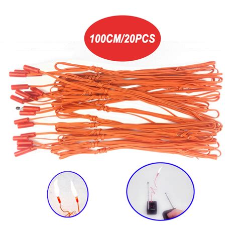 20 Pieces 100 CM Electric Match for Fireworks Firing System igniter | Wish