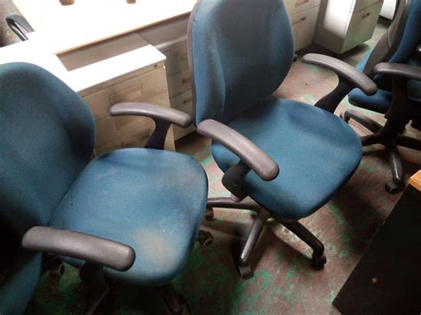 Blue office chair | Used Office Furniture Philippines