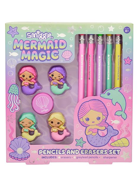 Pencils & Erasers Set - Smiggle Online