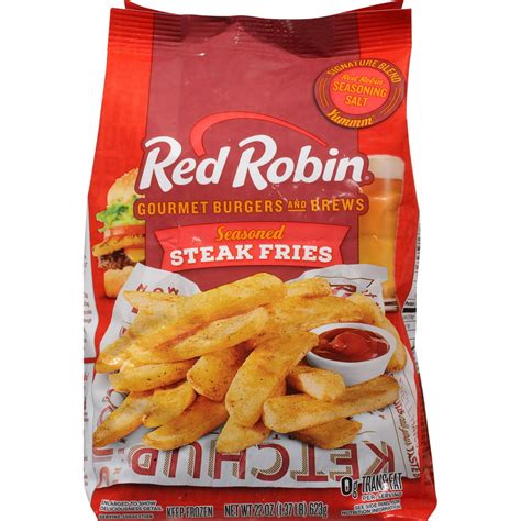 Red Robin Seasoned Steak Fries, 22 oz (Frozen) - Walmart.com - Walmart.com