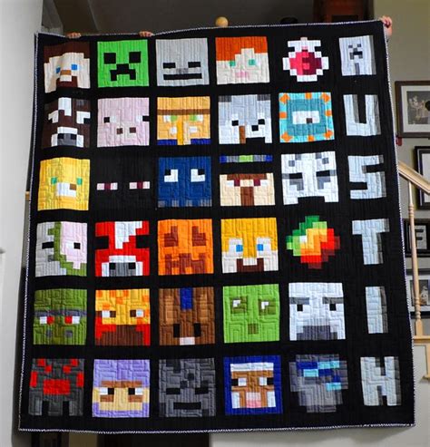 Free Quilt Pattern: Minecraft SewAlong Quilt Blocks | I Sew Free