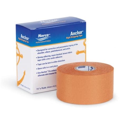 Anchor Rigid Strapping Tape and Anchor Fix - North Coast Medical