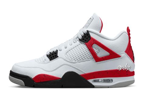 Air Jordan 4 "Red Cement" 2023 Release Date | SneakerNews.com