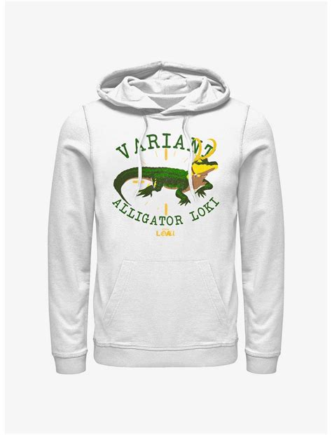 Marvel Loki Variant Alligator Marvel Loki Hoodie - WHITE | Hot Topic