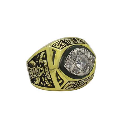 1968 Super Bowl III New York Jets Championship Ring – Best Championship Rings|Championship Rings ...