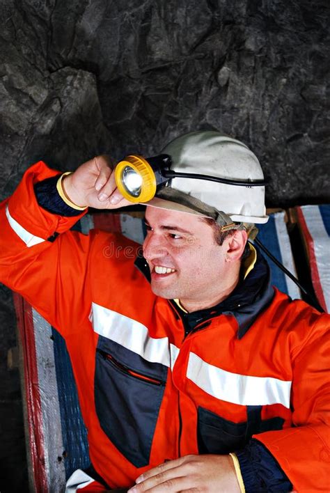 Mine worker stock image. Image of profession, person, employment - 3820047