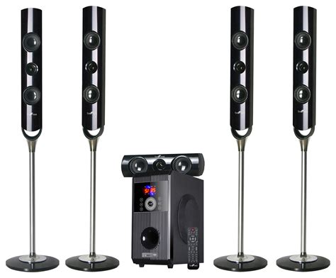 Best Buy: beFree Sound 5.1Channel Bluetooth Speaker System Black 91592800M