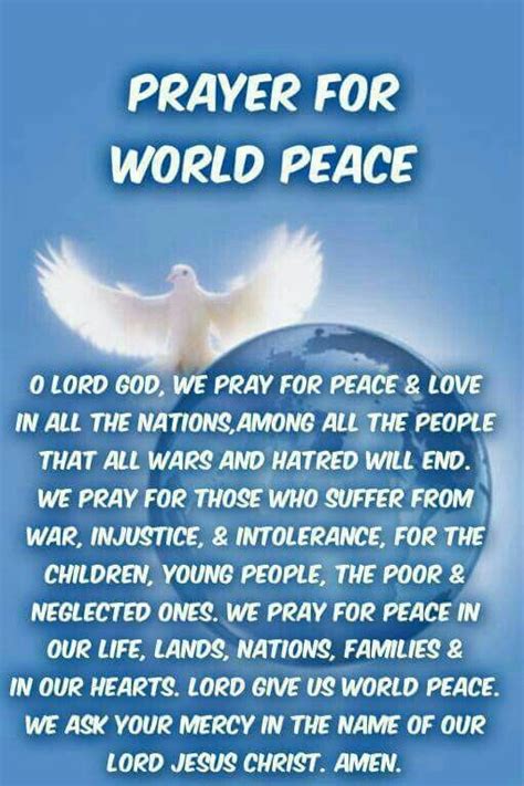 Prayer For Love, Prayer For Peace, Prayer For Today, Power Of Prayer ...