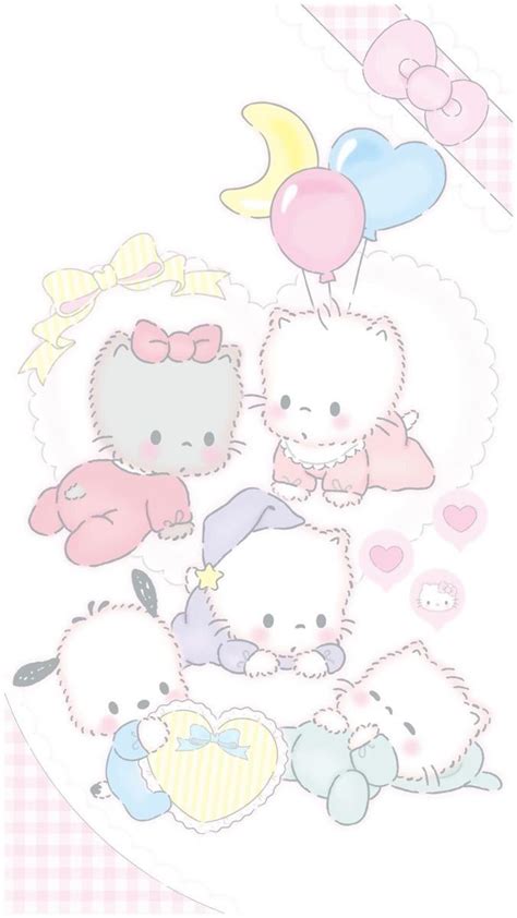 Sanrio Characters 💗 | Hello kitty backgrounds, Sanrio wallpaper, Hello ...