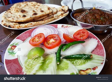 Indian Food Set Indian Muslim Restaurant Stock Photo 1126947302 ...