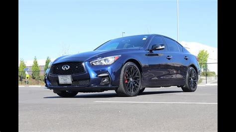 2021 INFINITI Q50 RED SPORT 400 Information and Walk Around - YouTube