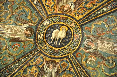 Lamb of God: Dome Mosaic at San Vitale, Ravenna