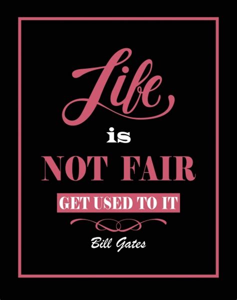 Life Not Fair Quotation Free Stock Photo - Public Domain Pictures