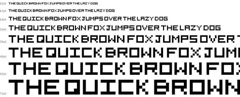 5x5 Pixel font by Daniel J. Smith | FontRiver