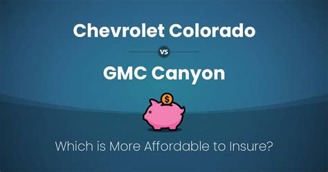 Chevrolet Colorado vs GMC Canyon - Which Insurance Costs Less?