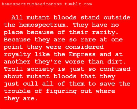 Hemospectrum Headcanons | Headcanon, Homestuck, The outsiders