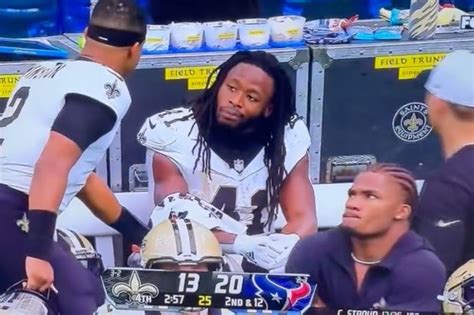 NFL star's hilarious reaction to teammate captured on live TV as fans ...