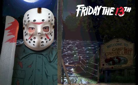 Jason Voorhees Friday the 13th Fancy Dress Costume Halloween Makeup DIY ...