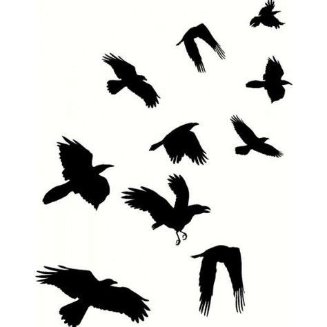 Flying Black Crows Tattoos Designs | Black bird tattoo, Crow tattoo design, Black crow tattoos