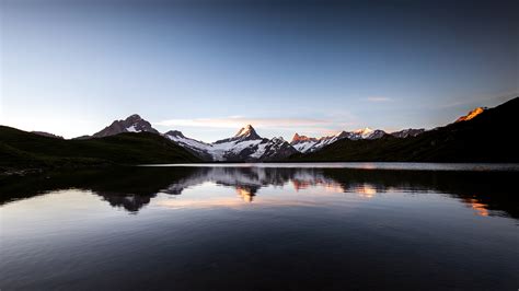 Lake Bachalpsee Scenery 4K