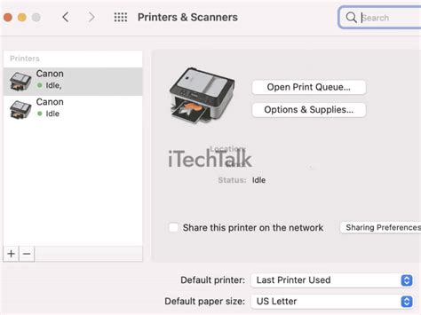 How To Add Canon Printer To Mac – iTechTalk