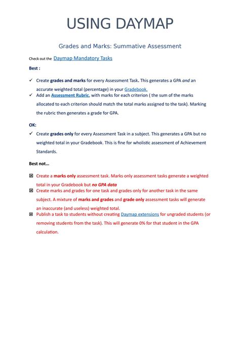 using daymap for assessment guide by Adelaide High School - Issuu