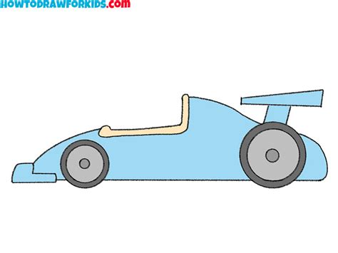 How To Draw A Race Car Easy Step By Step