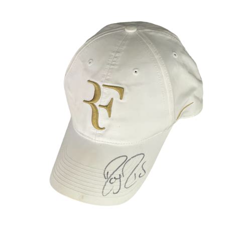 ROGER FEDERER SIGNED AUTOGRAPH NIKE BASEBALL HAT CAP - TENNIS LEGEND RARE W/ JSA | Autographia