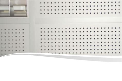 4) 13mm Perforated Plasterboard Panels - Ceilings