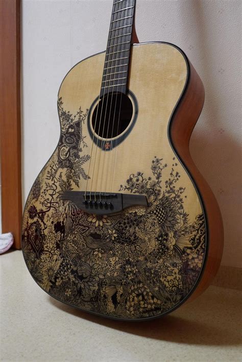 These custom acoustic guitars are awesome:) #customacousticguitars | Guitar art, Guitar ...