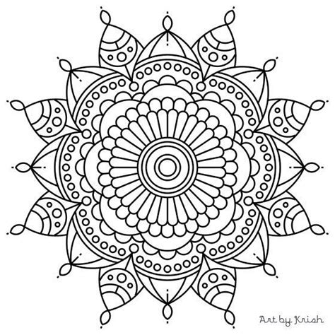 Square Mandala Coloring Pages at GetColorings.com | Free printable ...