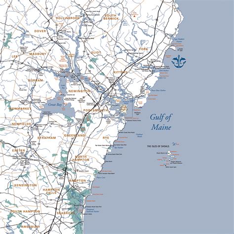 Piscataqua River Map – Gundalow Company