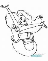 The Little Mermaid Printable Coloring Pages  Disney Book sketch template