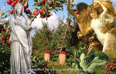 Hesperides - Greek Nymphs Who Guarded Fabled Garden With Divine Apples Of Immortality - Ancient ...