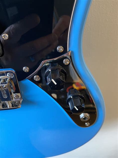 Modified Squier By Fender Sonic Mustang HH, Laurel, California Blue | eBay