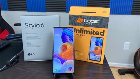 LG Stylo 6 Unboxing and First Boot Up// Boost Mobile - YouTube