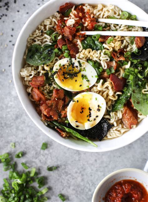 Bacon and Egg Ramen. | How Sweet It Is