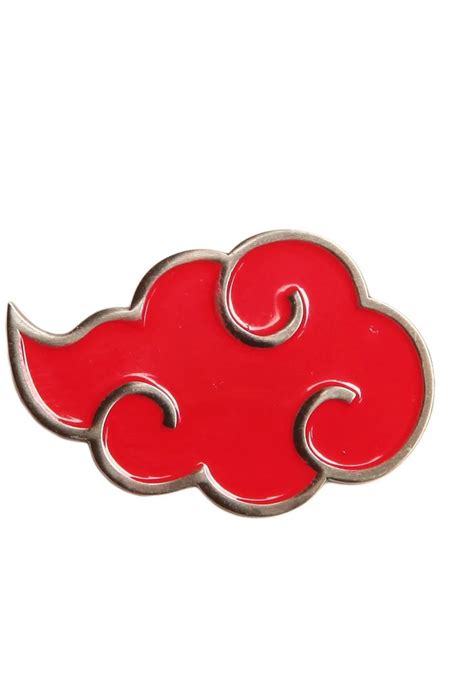 Akatsuki Cloud Symbol Enamel Pin | Akatsuki, Symbol drawing, Enamel pins