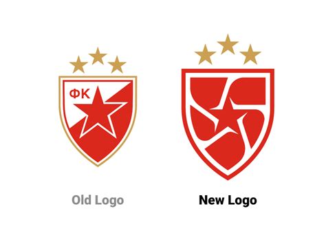 Fk Crvena Zvezda Logo Redesign by MBDesign on Dribbble