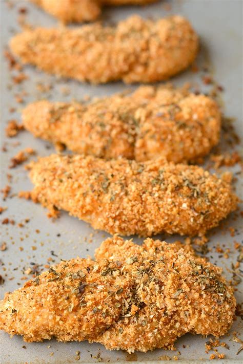 10 Minute Healthy Chicken Fingers {GF, Low Cal} - Skinny Fitalicious®