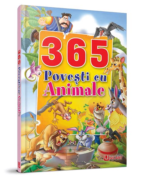 365 POVESTI CU ANIMALE - CARTE PENTRU COPII cu poze - imagini