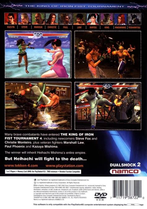 Tekken 4 ps2 cheats - warelasopa